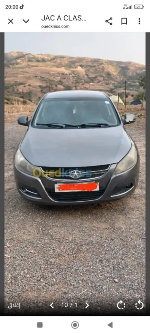 JAC A CLASS 2012 Sedan
