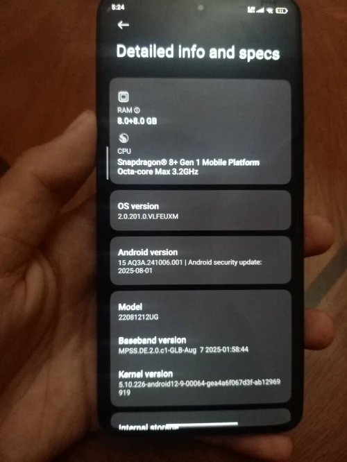 XIAOMI 12T PRO