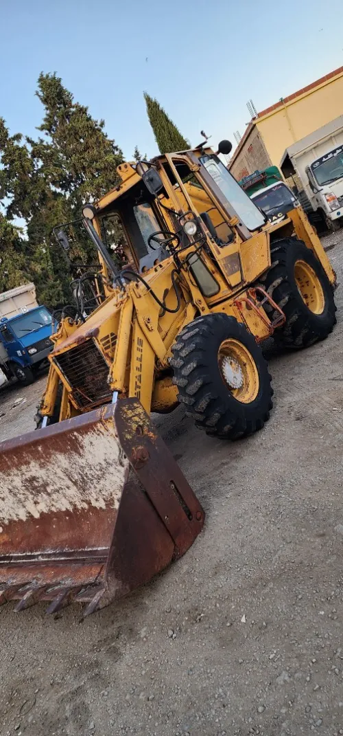 retro chargeur fiat allis 1990