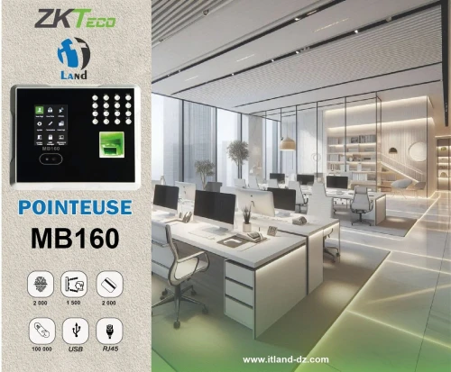 Pointeuse MB-160 ZKTeco