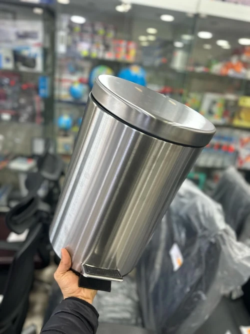 corbeille inox 