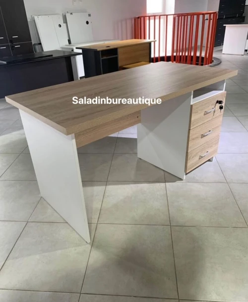 BUREAU 3 TIROIR FIXE 