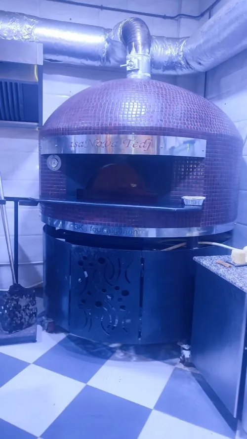 Four a pizza bois professionnel 