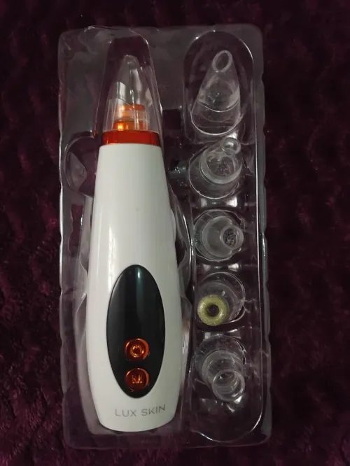 Aspirateur points noires