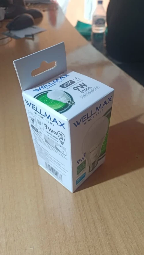 Lampe détecteurs de mouvement Wellmax 09w et 18w
