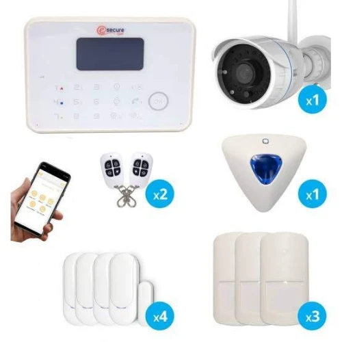  Camera Et Alarme De Surveillance