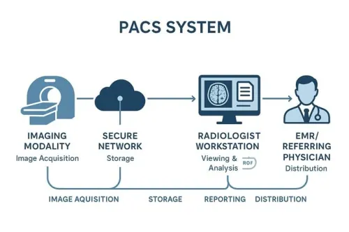 PACS Radiologie et Scanner CT Solution Complète imagerie Médicale