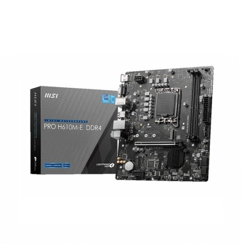 CARTE MÈRE MSI H610M-E PRO DDR4 MICRO ATX