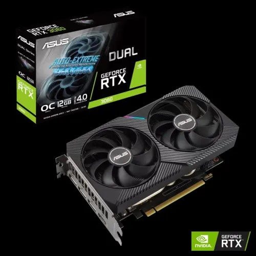 CARTE GRAPHIQUE ASUS DUAL RTX 3060 12GB