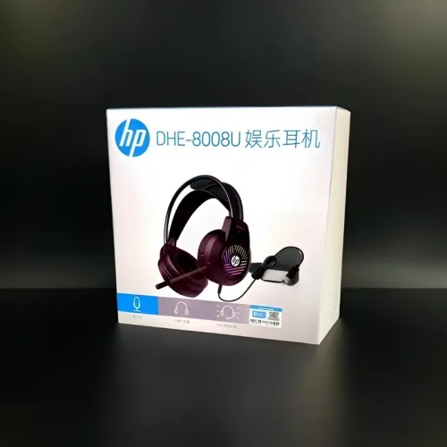 CASQUE GAMINE HP DHE-8008U RGB USB GAMING HEADPHONES