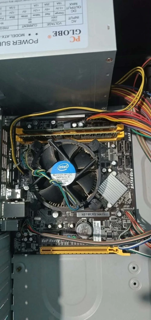 Kit PC Bureau i3 4ème Gen Complet (H81 + 12Go Ram + Cooler)