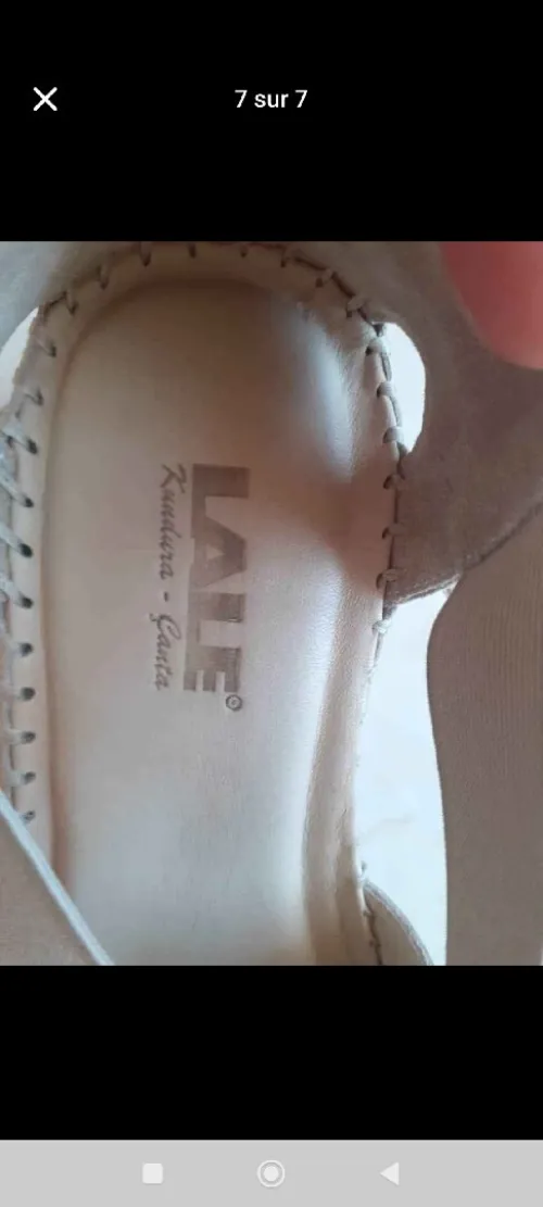 Sandales orthopédiques 