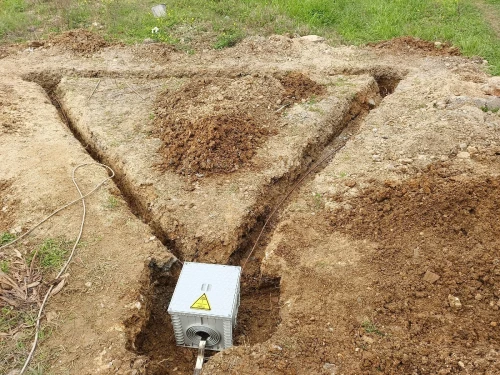 Installation des paratonnerres