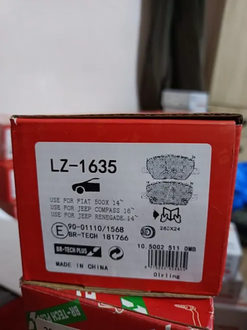 Plaquette de frein jeep compass / renegade