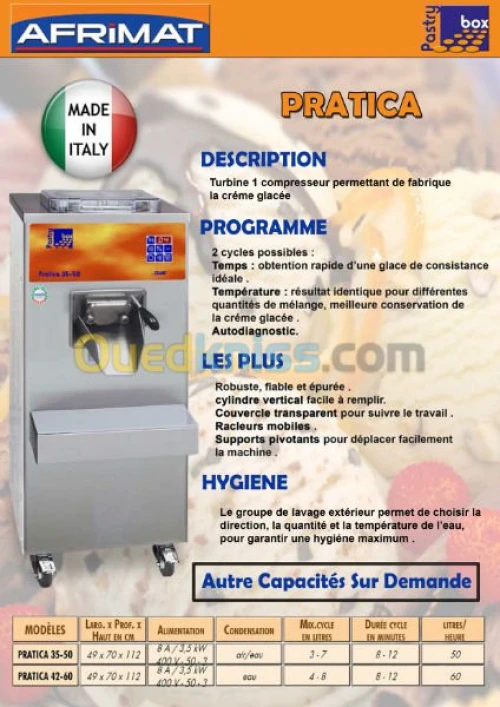 TURBINE A GLACES PRATICA