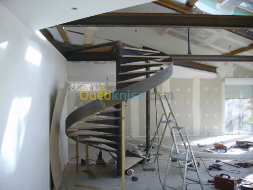 escalier industriel et de secur