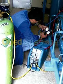 Installation, réparation Froid/chaud. 