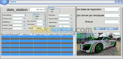 Gestion d'une station de service 