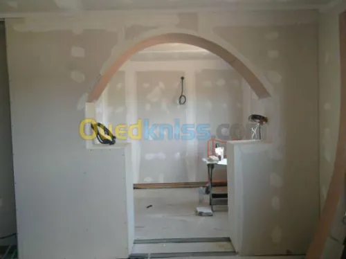 menuiserie BA13 ET PVC 