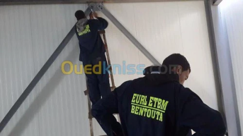 Construction batiments metallique 