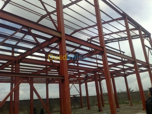 Construction batiments metallique 