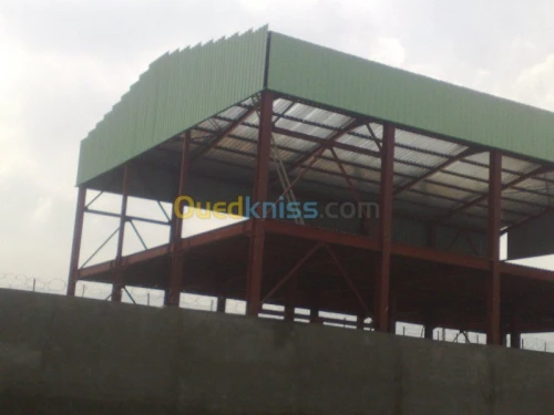 Construction batiments metallique 