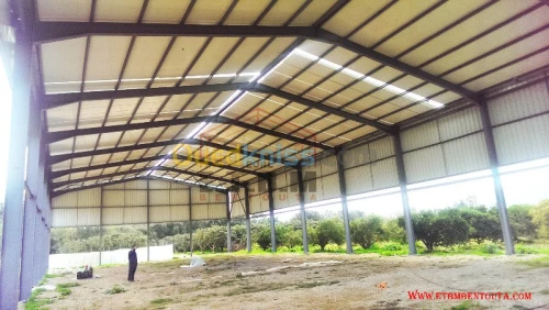Construction batiments metallique 