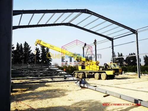 Construction batiments metallique 