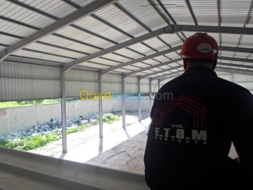 Construction batiments metallique 