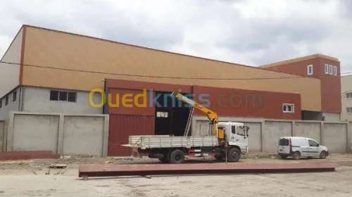 Construction batiments metallique 