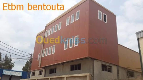 Construction batiments metallique 