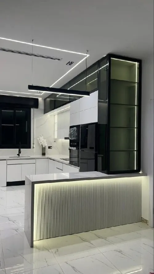 Cuisine équipée moderne en MDF 2026