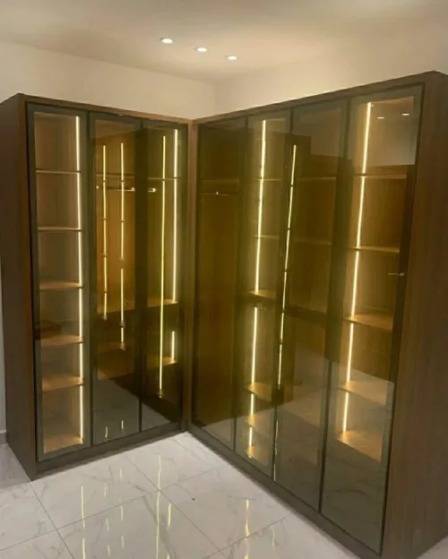 Dressing armoire sur mesure coulissant خزانات ملابس عصرية