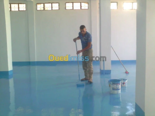 revêtement de sol en résine époxy