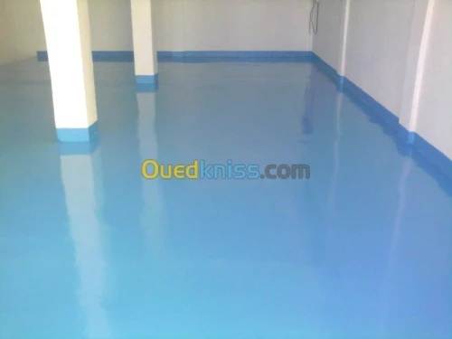 revêtement de sol en résine époxy