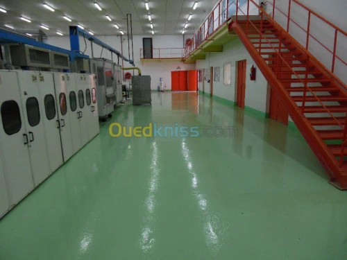 revêtement de sol en résine époxy