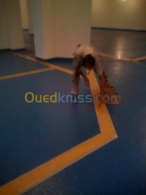 revêtement de sol en résine époxy