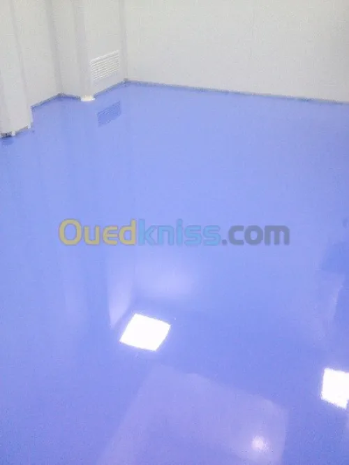 revêtement de sol en résine époxy