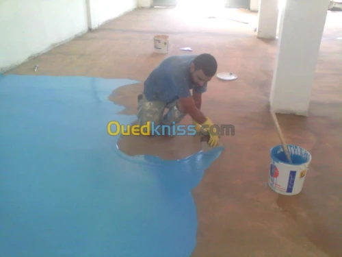 revêtement de sol en résine époxy