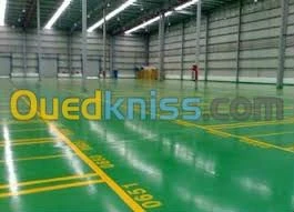 revêtement de sol en résine époxy