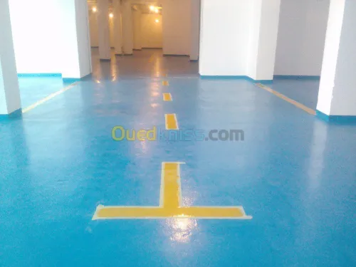  résine époxy +Plako plate+dicoration intérie