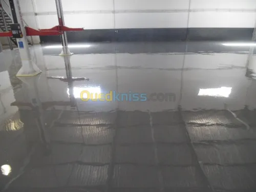  résine époxy +Plako plate+dicoration intérie