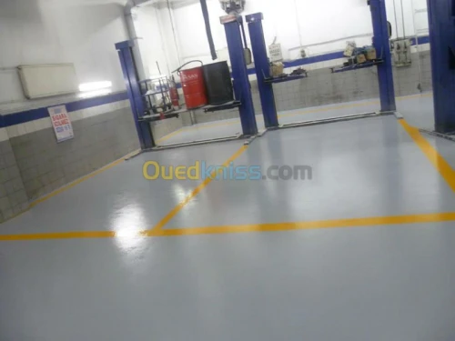  résine époxy +Plako plate+dicoration intérie