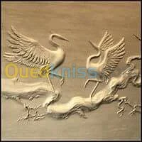 decoration en sculptur platre new  .