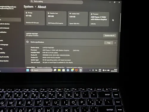 Hp laptop 14