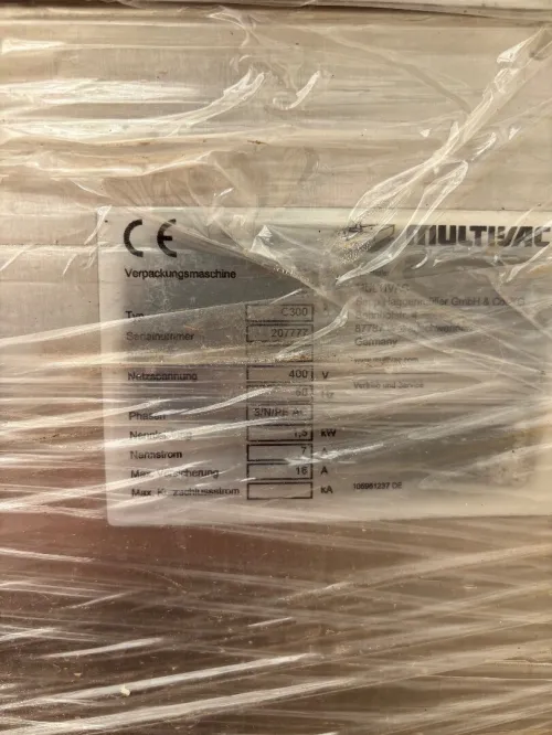 Machine sous vide Multivac C300