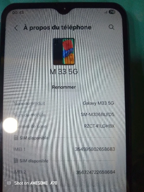 Samsung M33 5g