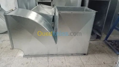 fabrication et installation de la Gaine 