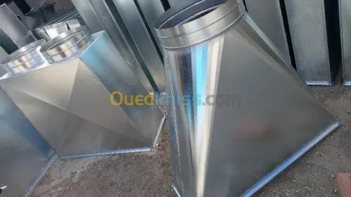 fabrication et installation de la Gaine 