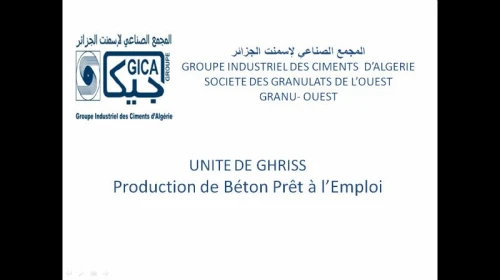 PRODUCTION DE Béton Pret à l'Emploi